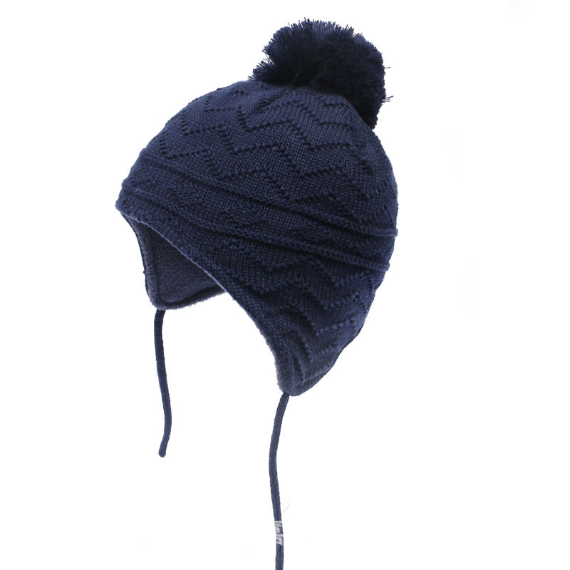 GTOWN Winterstrickmütze für Kinder - Baumwolle und Fleece, warme Baumwollmütze ™