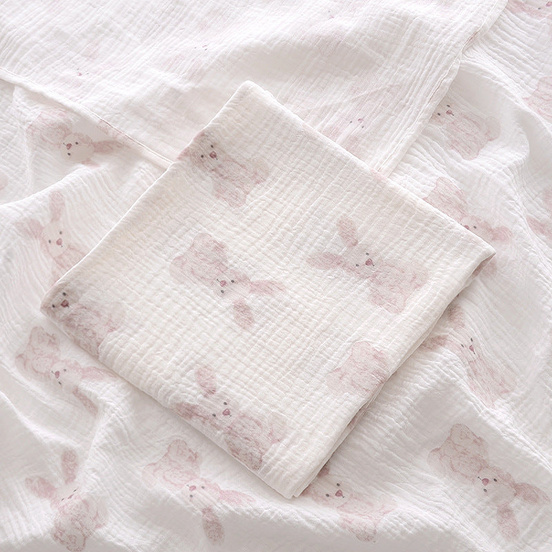 GTOWN Baby Badetuch aus Gaze-Baumwolle - Saugfähige Decke für Neugeborene ™